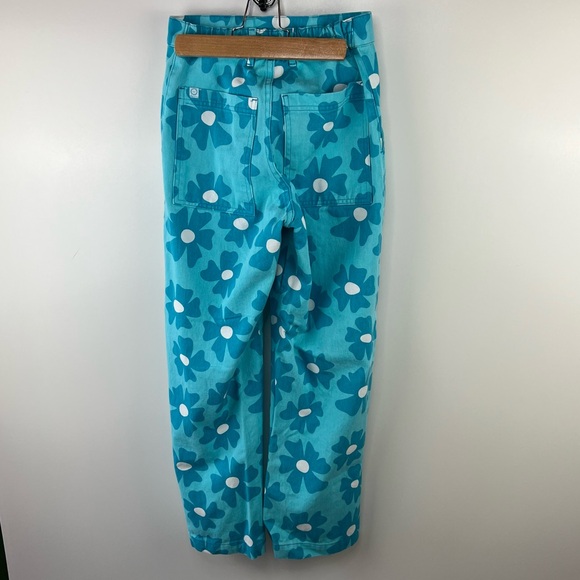 BIG BUD PRESS Blue Flower Classic Work Pants - Picture 9 of 11